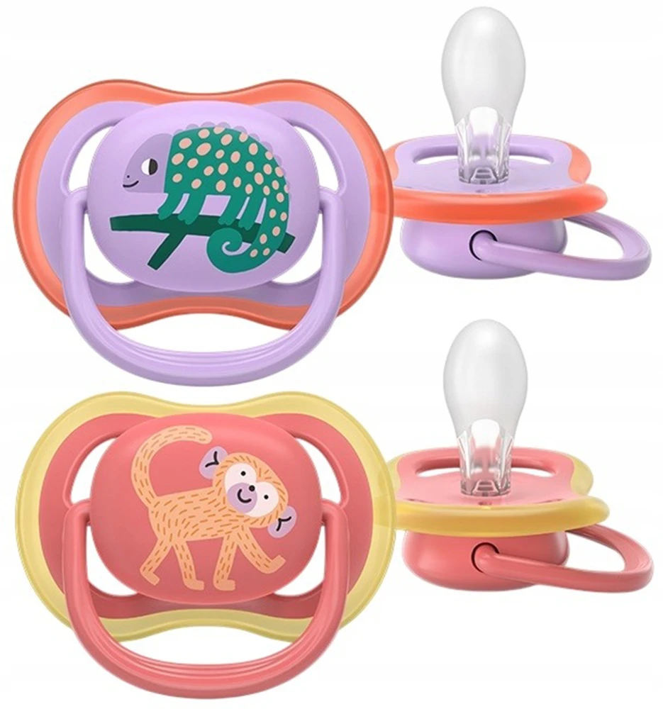 Čiulptukai Philips Avent Ultra AIR SCF349/47, 18 mėn.+, 2 vnt.