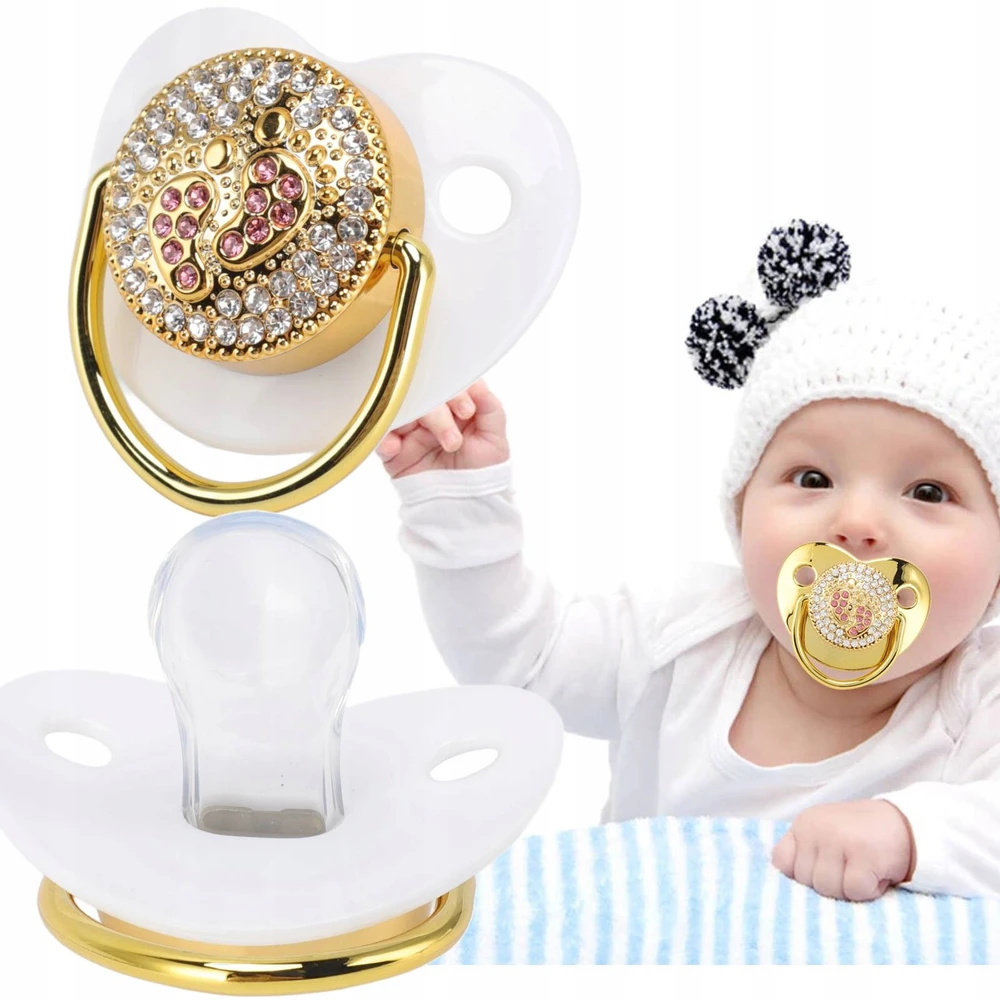 Čiulptukas BABY PRINCESS PRINCE SILIKONINIS čiulptukas M Baltas