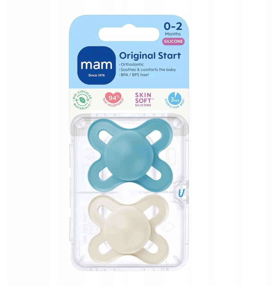 MAM 850578 Original Start 0-2 kilimėlis berniukams čiulptukas
