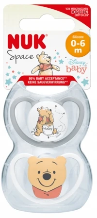 Čiulptukas NUK Disney 730907, 0-6 mėn, 2 vnt.