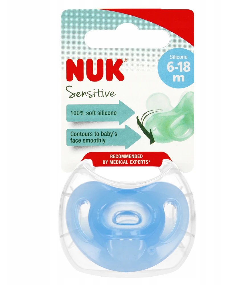 Čiulptukas Nuk Sensitive, 6-18 mėn, 1 vnt.