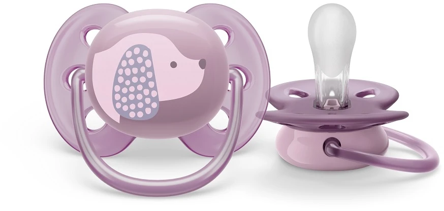 Čiulptukas Philips Avent SCF092/05, 1 vnt, 6-18 mėn, violetinis