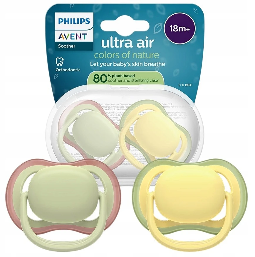 Philips Čiulptukas SCF349/50 TEAT AIR 18+
