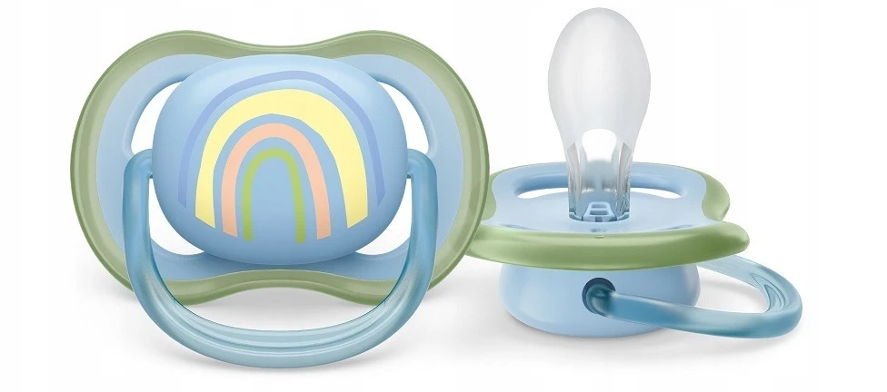 Čiulptukas Philips Avent Ultra Air Deco Rainbow, 0-6 mėn, 1 vnt.