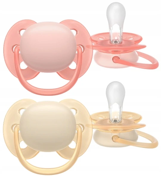 Čiulptukas Philips Avent Ultra Soft SCF091/38, 0-6 mėn., 2 vnt.