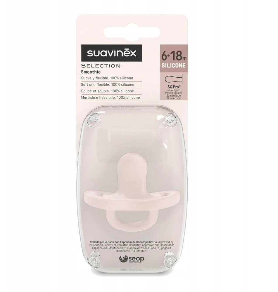 Čiulptukas Suavinex Colour Essence, 6-18 mėn, 1 vnt.