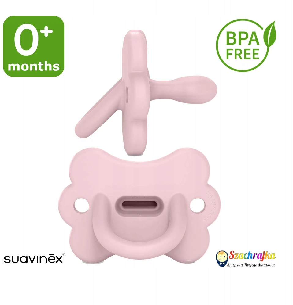 SUAVINEX COLOUR ESSENCE BUTTERFLY FIZIOLOGINIS ČIULPTUKAS SX PRO, 0–6 MĖN., Rožinis
