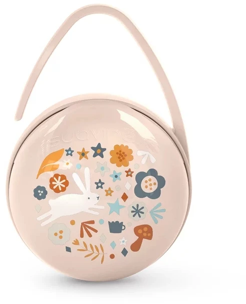 Čiulptuko laikiklis Suavinex Wonderland Liberty, rožinis, 0+ mėn, 1 vnt.