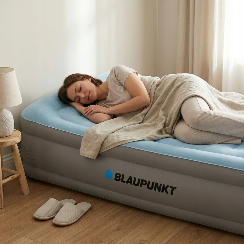 Blaupunkt Pripučiamas čiužinys su pomką elektryczną wbudowaną 195x94 cm Blaupunkt IM715
