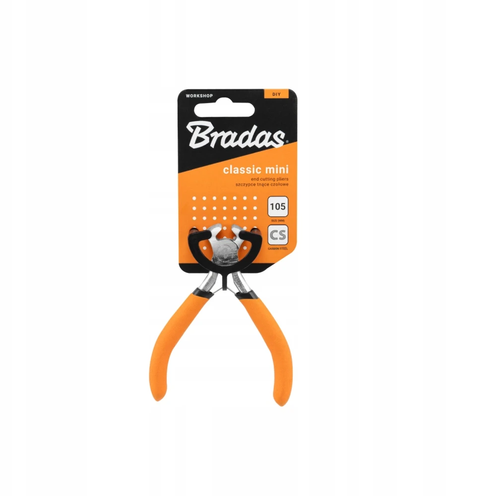 Bradas CLASSIC MINI galinio pjovimo replės 105 mm, nikeliuotos, DIY-PL2120/4
