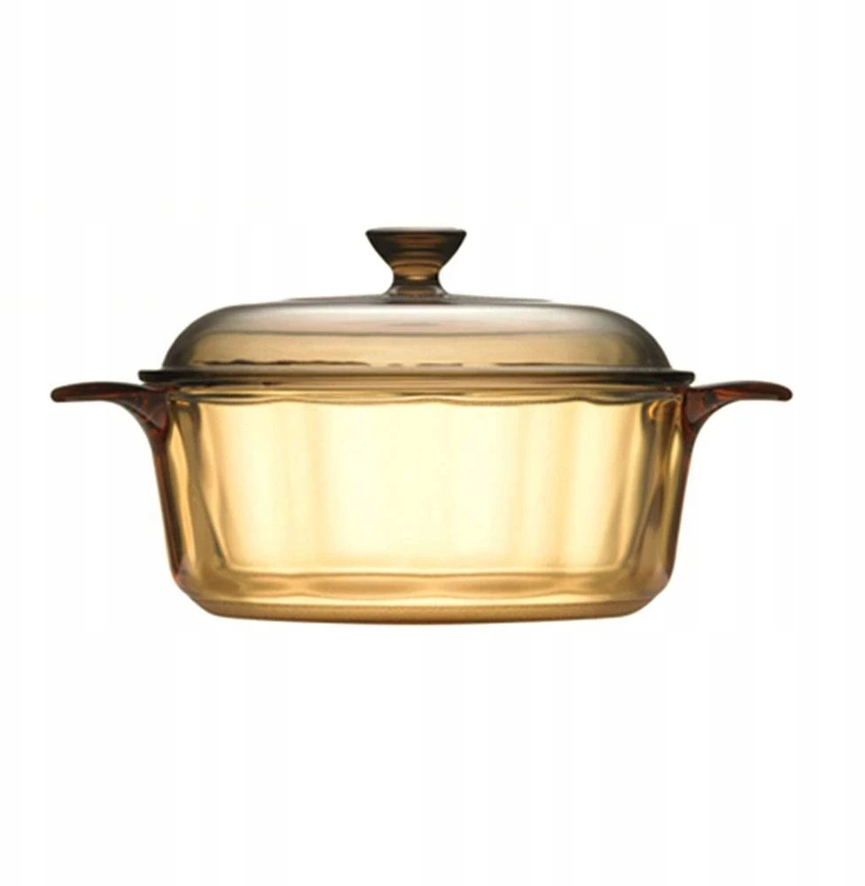 CLASSIC VISIONS Stiklinis puodas 2,25l su dangteliu