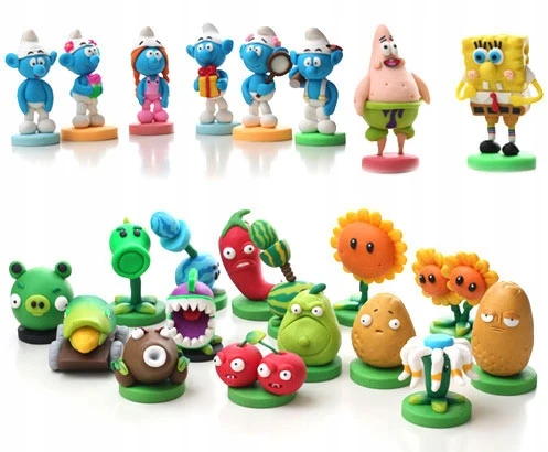 ClayDoll Super Light Clay MAGIC FOAM PLAYSTINE CLAYDOLL PASTA 18 vnt. Priedai