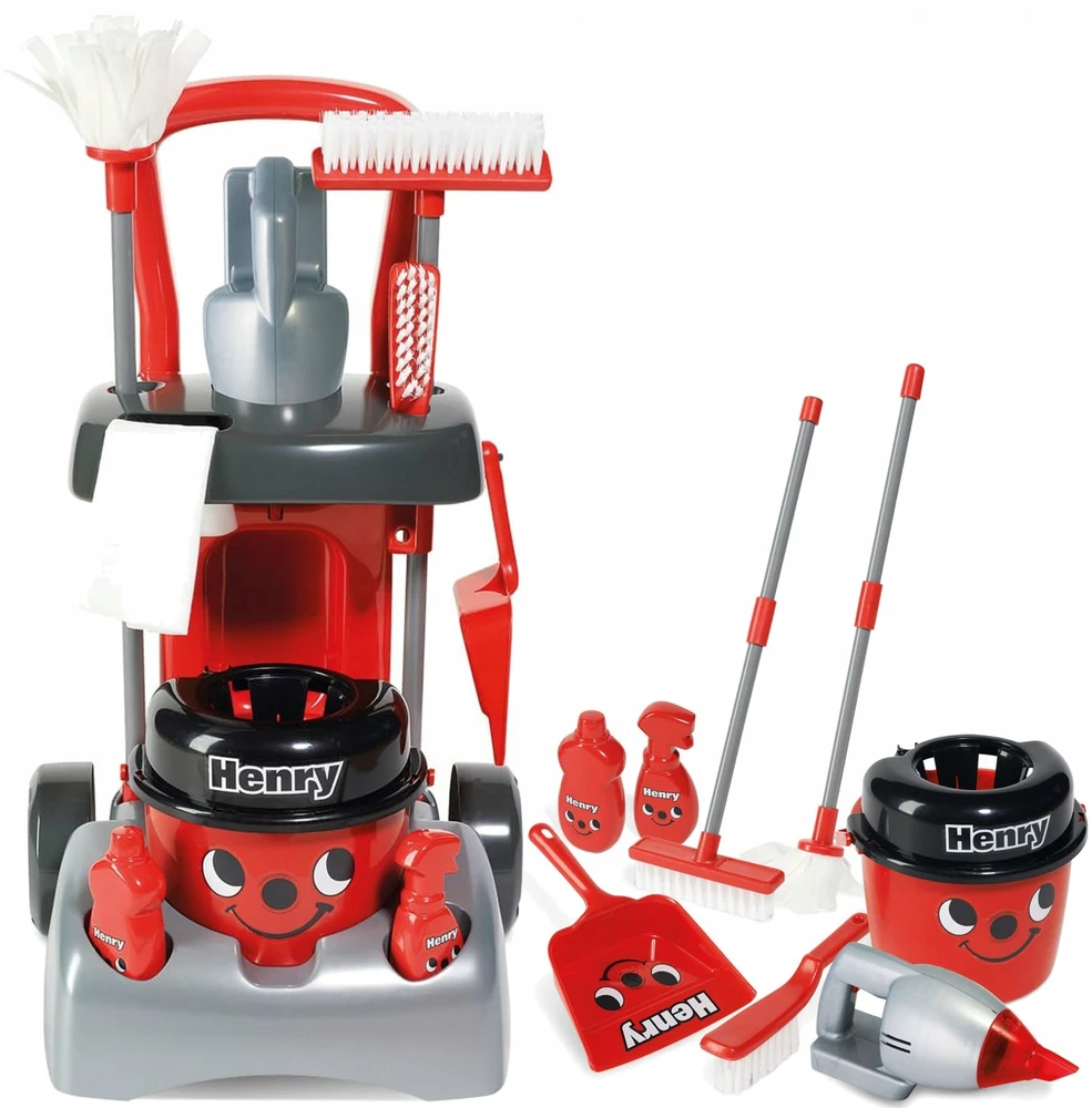 CLEANING CARRY DIDELIS RINKINYS HENRY DULKIŲ VALYTUVAS MOP BACKET CASDON 52 CM