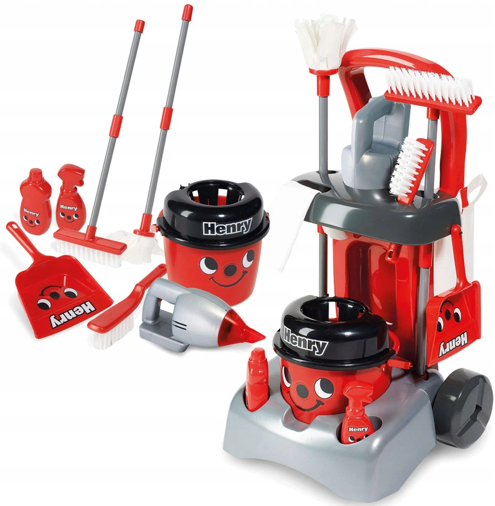 CLEANING CARRY DIDELIS RINKINYS HENRY DULKIŲ VALYTUVAS MOP BACKET CASDON 52 CM