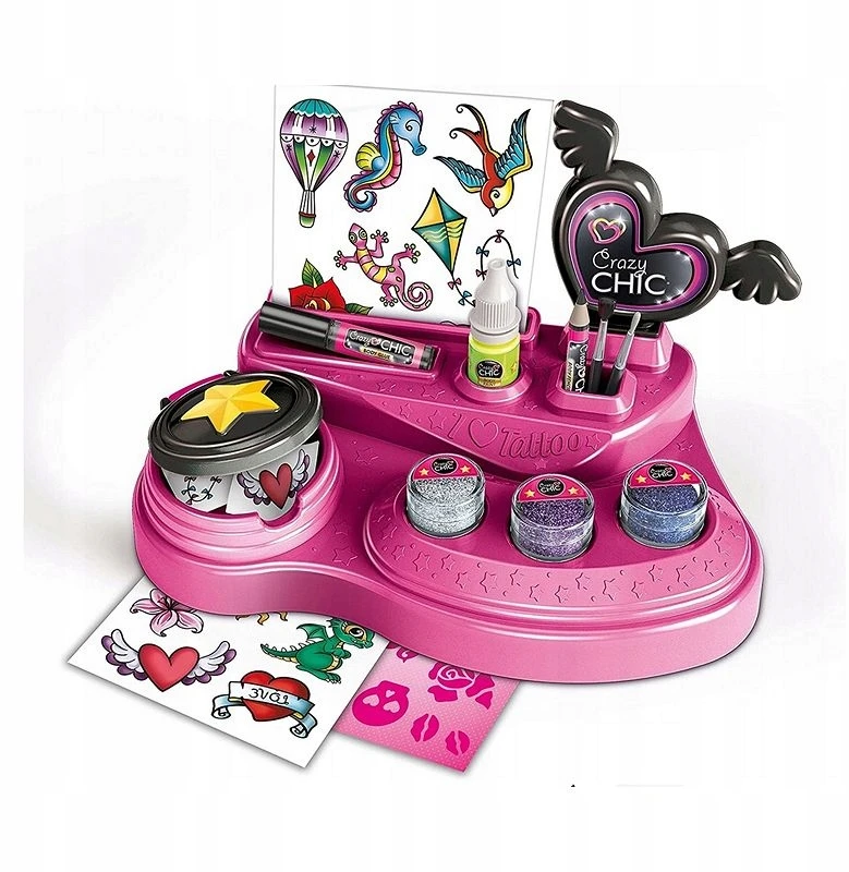 Clementoni Crazy Chic Crazy Tatuiruotės 18771