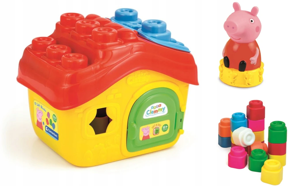 Clementoni Konstruktorius "Baby Clemmy Peppa Pig"