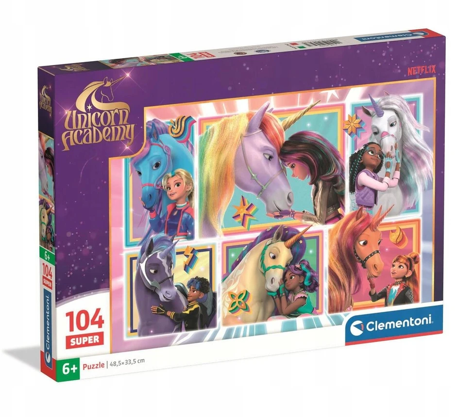 Clementoni Dėlionė 104 vnt. - Unicorn Academy