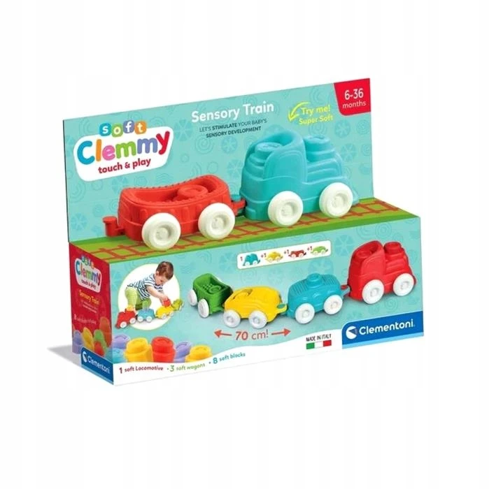 Žaislinis traukinys Clementoni Baby Clemmy 17961
