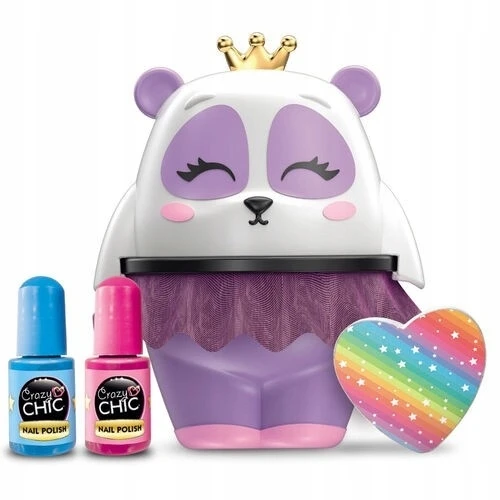 Clementoni Crazy Chic Balerina Panda 18115 - Rinkinys nagų dizainui