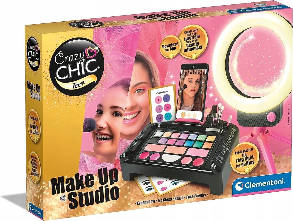 Clementoni „Crazy Chic“ studijos makiažas 16653