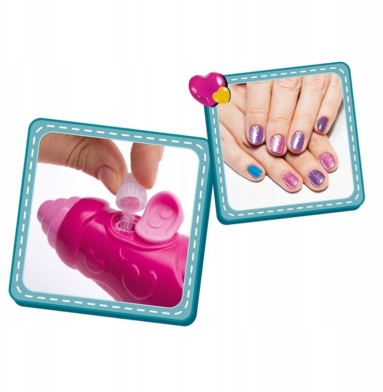 CLEMENTONI Crazy Chic blizgantys nagai 78291