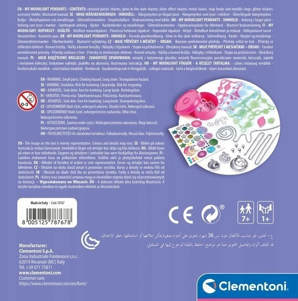 Clementoni Crazy chic Spalvingi medalionai