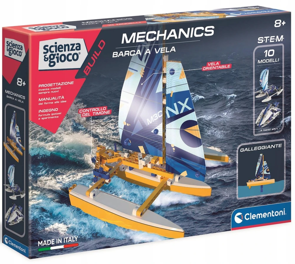 CLEMENTONI Creative SET Laboratory Trimaran