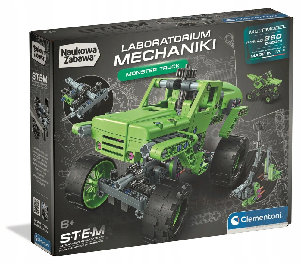 Clementoni Mechanikos Laboratorija: 50 Modelių, Žaislas Vaikams