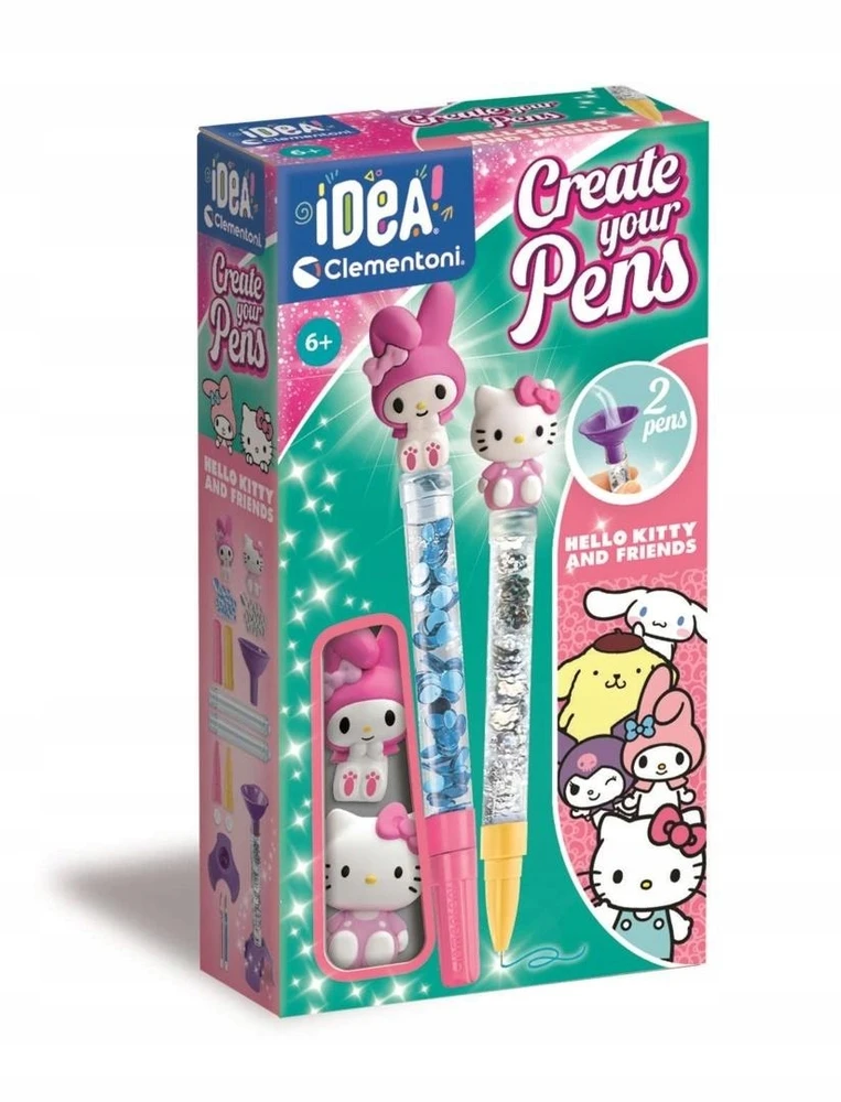 Clementoni Mini Pen Factory Hello Kitty ir draugai