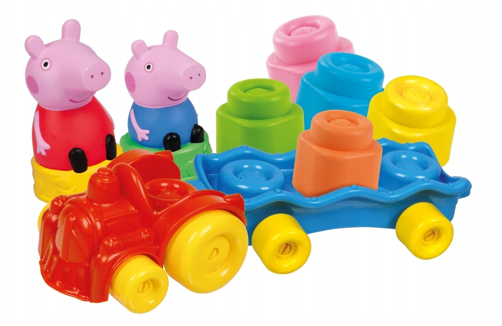 Clementoni Vaikštynė-stumdukas Clemmy Peppa Pig traukinukas