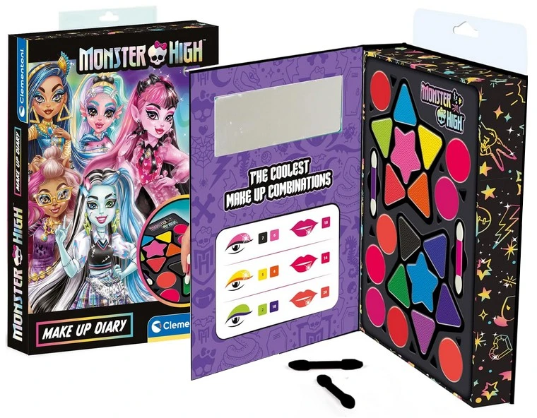 Clementoni Monster High Makiažo Rinkinys Vaikams