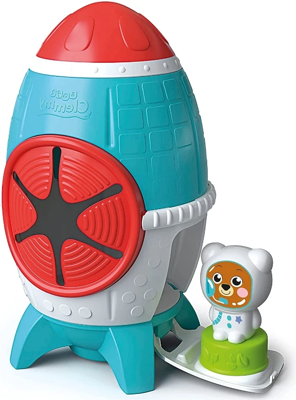 Clementoni sensorinis žaislas su kaladėlėmis "Space Rocket"