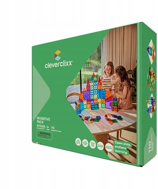 Cleverclixx - Inventive Pack Intense magnetiniai blokeliai - 110 vnt.