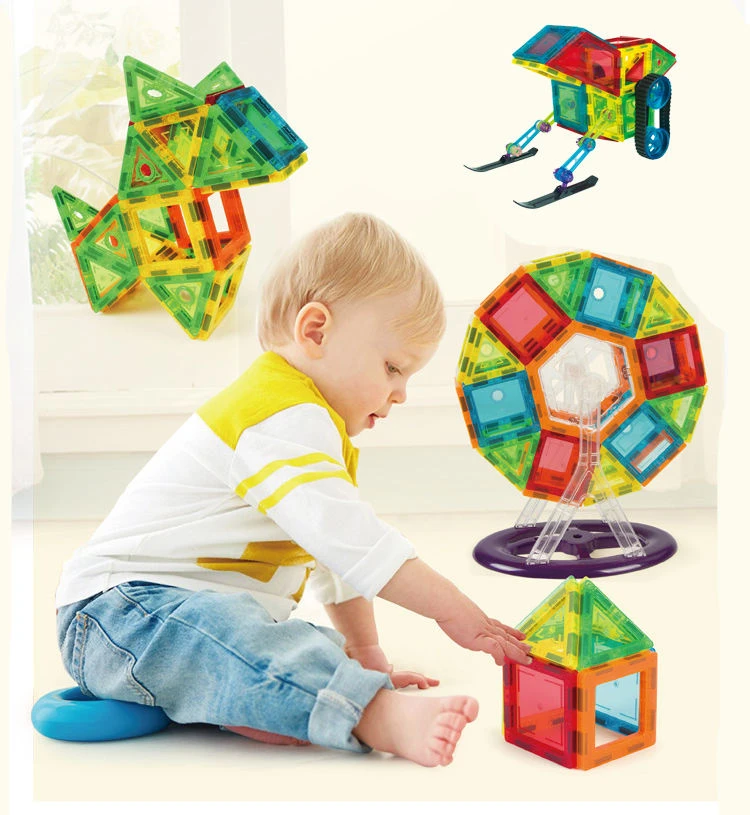 click4TOYS 3D MAGNETINIAI MAGNETINIAI KLUOKAI, LAIKOMOJI NEODIMIO PLOKŠTELĖS VAIKAMS