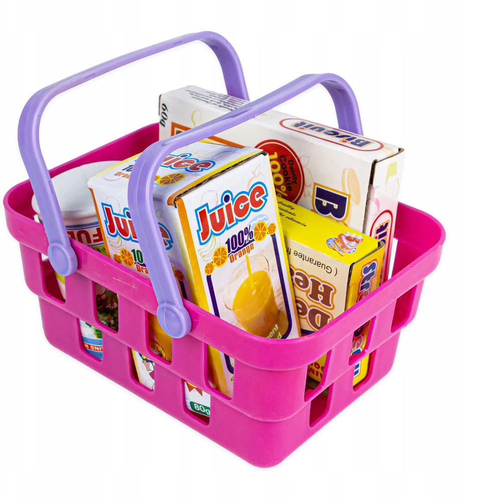 Click4Toys DIDELIS INTERAKTYVI PARDUOTUVĖS KASOS APARATŪRA VAIKAMS + SKAIČIUOKLĖS SVORIO KREPŠELĖ