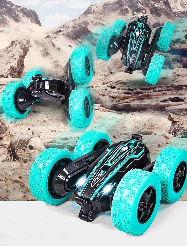 Click4Toys DVIPUŠIS TWISTER AUTOMOBILIS, VALDYMAS RANKOS GESTAIS SUKIMO LED 2,4 GHz NUOTOLINIO PULTO PULTAS