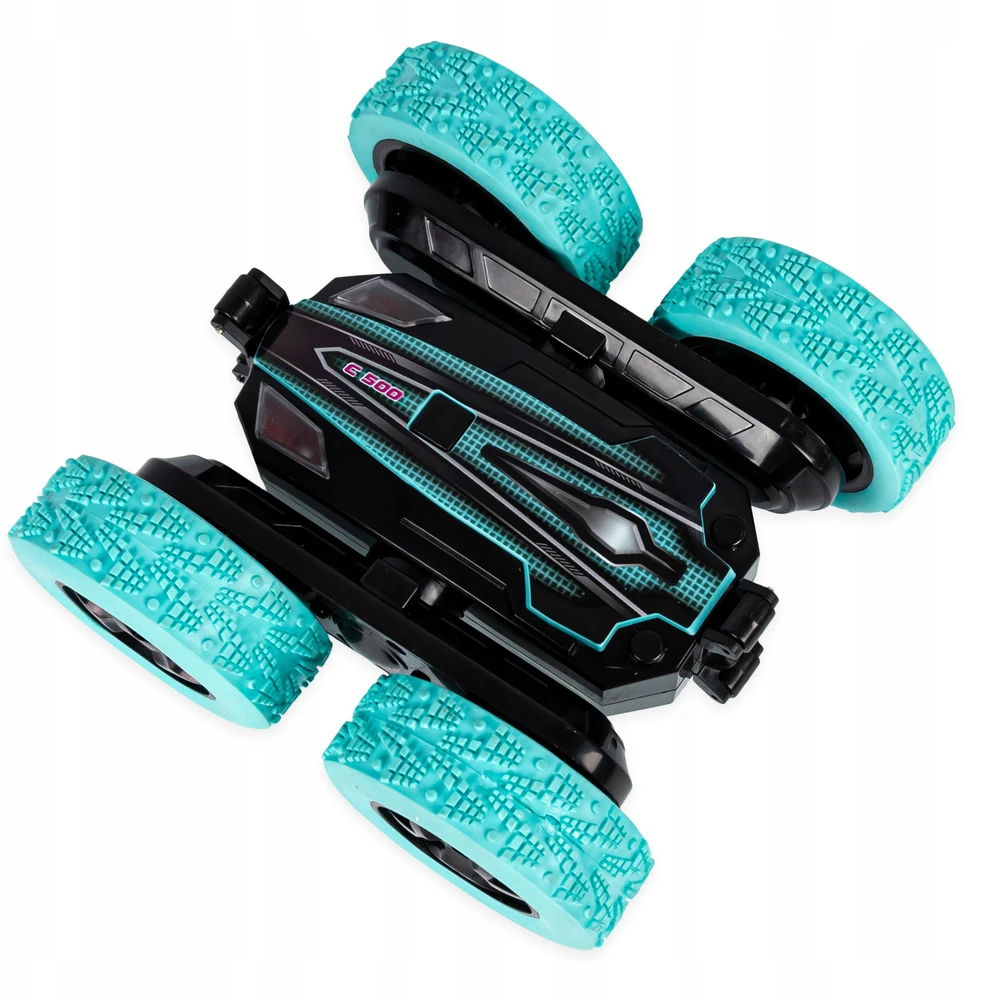 Click4Toys DVIPUŠIS TWISTER AUTOMOBILIS, VALDYMAS RANKOS GESTAIS SUKIMO LED 2,4 GHz NUOTOLINIO PULTO PULTAS
