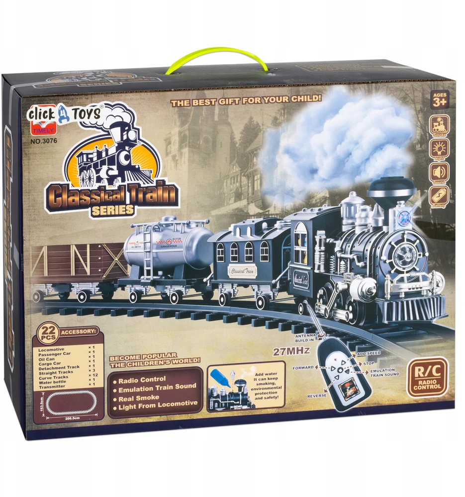 Click4Toys Elektrinis traukinys AIG rinkinys vaikams