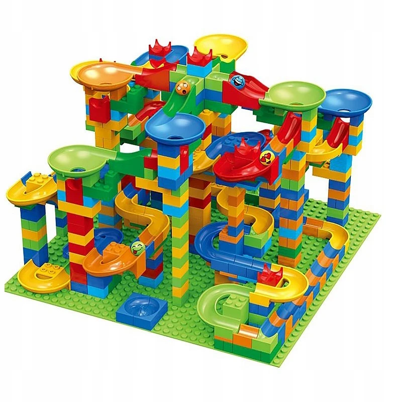 Click4Toys KAMUOLIŲ TAKO KONSTRUKCINIAI KALUKAI CULODROME LIRINTUS KAMULIŲ RINKINYS IKI 514 ELEMENTŲ.