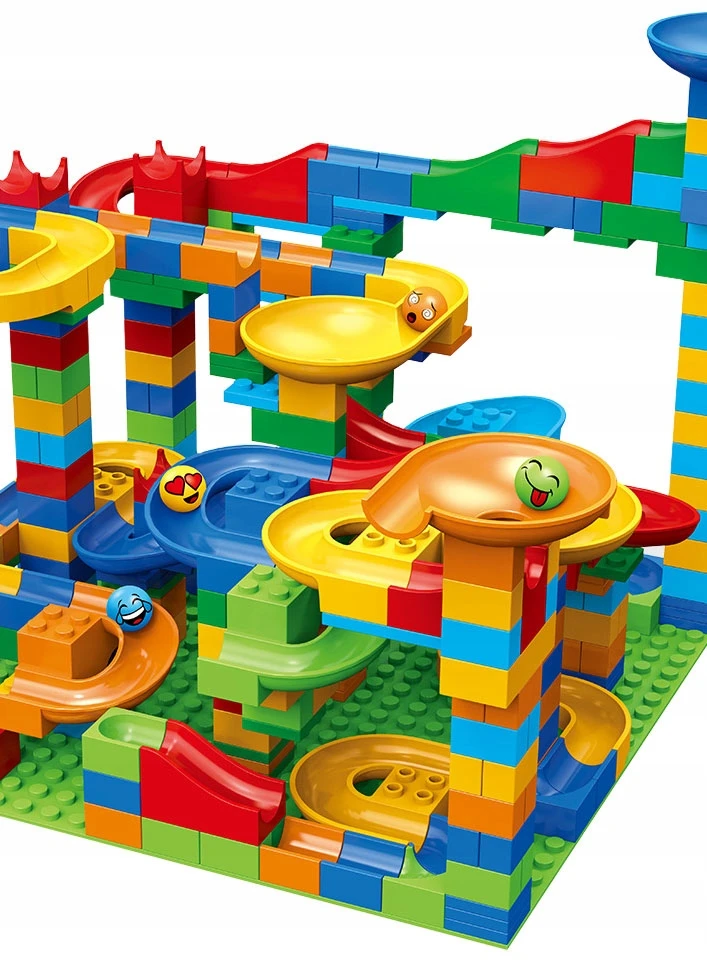 Click4Toys KAMUOLIŲ TAKO KONSTRUKCINIAI KALUKAI CULODROME LIRINTUS KAMULIŲ RINKINYS IKI 514 ELEMENTŲ.