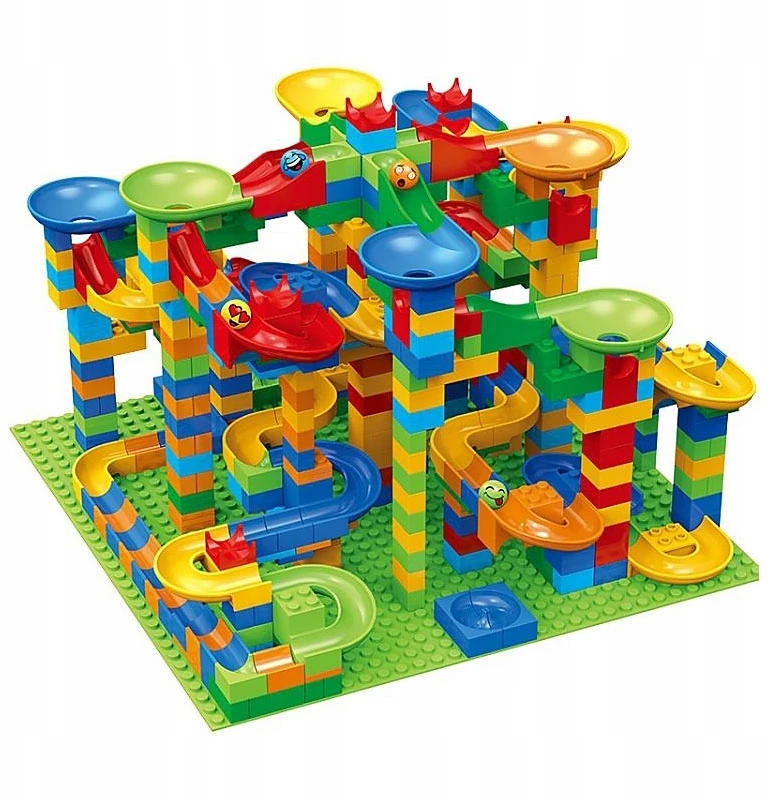 Click4Toys KAMUOLIŲ TAKO KONSTRUKCINIAI KALUKAI CULODROME LIRINTUS KAMULIŲ RINKINYS IKI 514 ELEMENTŲ.
