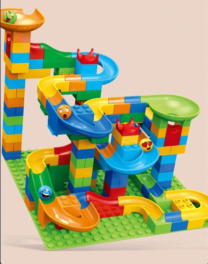 Click4Toys KAMUOLIŲ TAKO KONSTRUKCINIAI KALUKAI CULODROME LIRINTUS KAMULIŲ RINKINYS IKI 514 ELEMENTŲ.