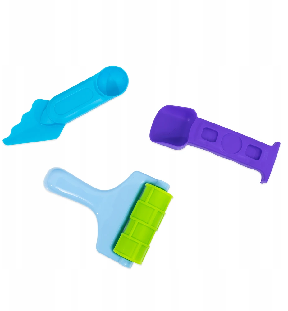 click4TOYS KINETINIS SMĖLIS VAIKŲ SMĖLĖS DĖŽĖS STATYBOS AIKŠTELĖJE LAGAMINJE + PRIEDAI