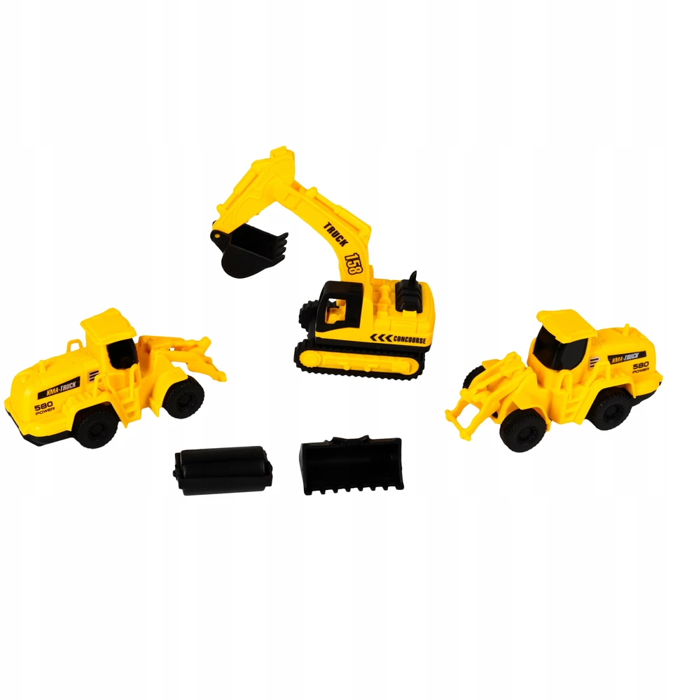 Click4Toys KINETINIS SMĖLIŲ RINKINYS MOL STATYBINĖS TRANSPORTO PRIEMONĖS XXL lagaminas + NEMOKAMAS MEGA