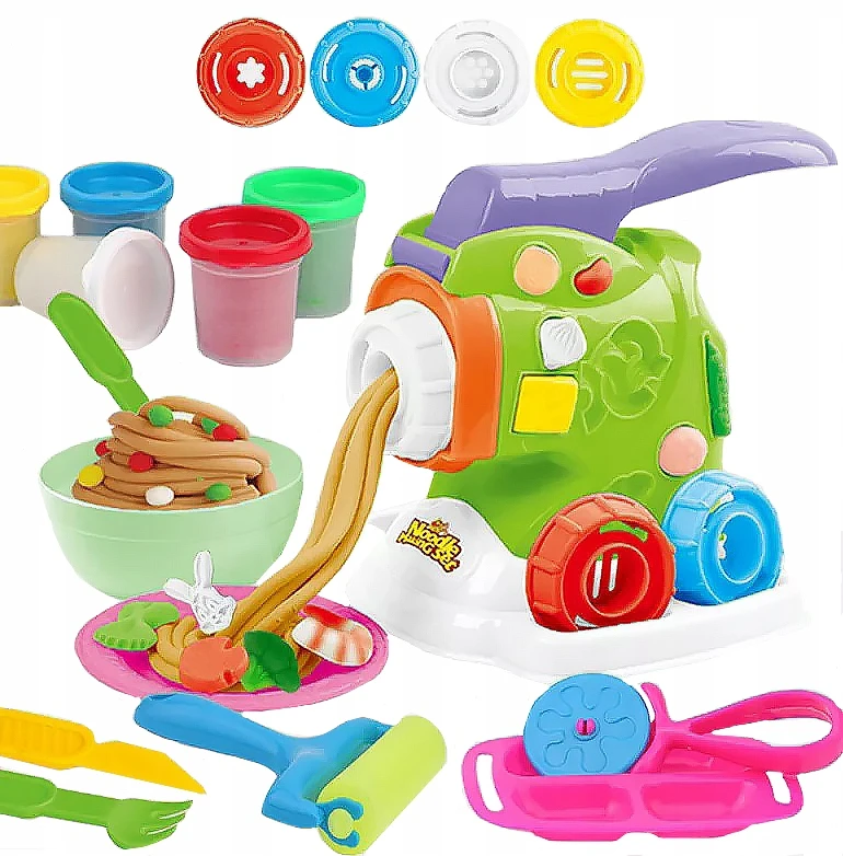 click4TOYS KONDININĖS KONDINĖS DIDELIS RINKINYS SU makaronų aparatu KONDICINĖS ŽAIDINIS VAIKAMS
