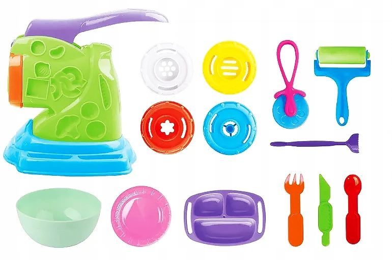 click4TOYS KONDININĖS KONDINĖS DIDELIS RINKINYS SU makaronų aparatu KONDICINĖS ŽAIDINIS VAIKAMS