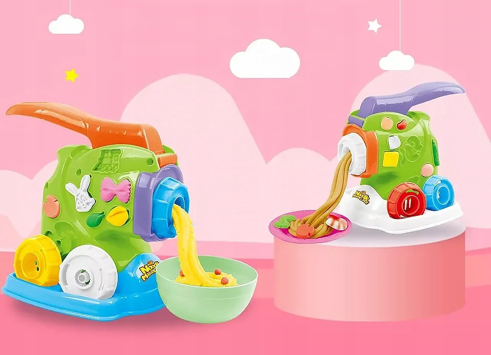 click4TOYS KONDININĖS KONDINĖS DIDELIS RINKINYS SU makaronų aparatu KONDICINĖS ŽAIDINIS VAIKAMS