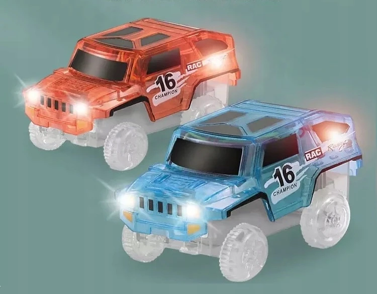 Click4Toys Magnetinė trasa su automobiliais – 59 elementai