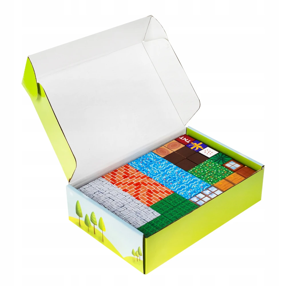Click4Toys Magnetinės plytos 3D pasaulis AIG, 108 dalys