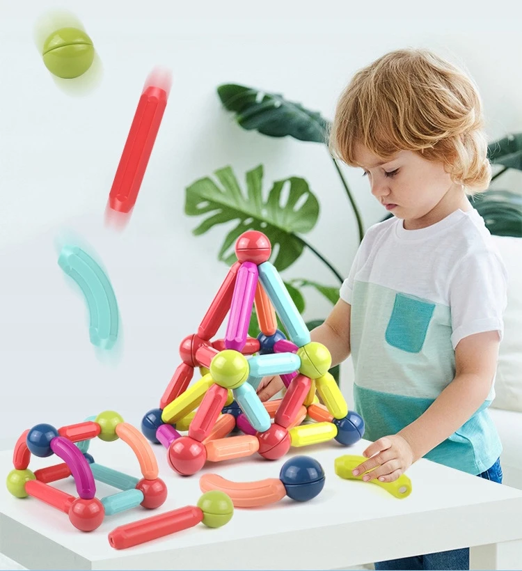 click4TOYS MAGNETINIAI BLOKAI MAGNETINĖS LAIDOS Išsilavinimas 120 EL
